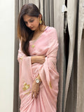Rosé Mehr Saree