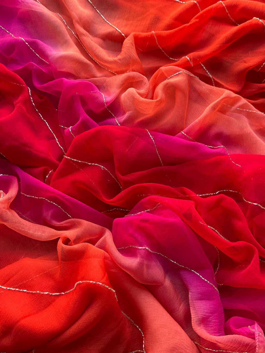 Color bloom chiffon