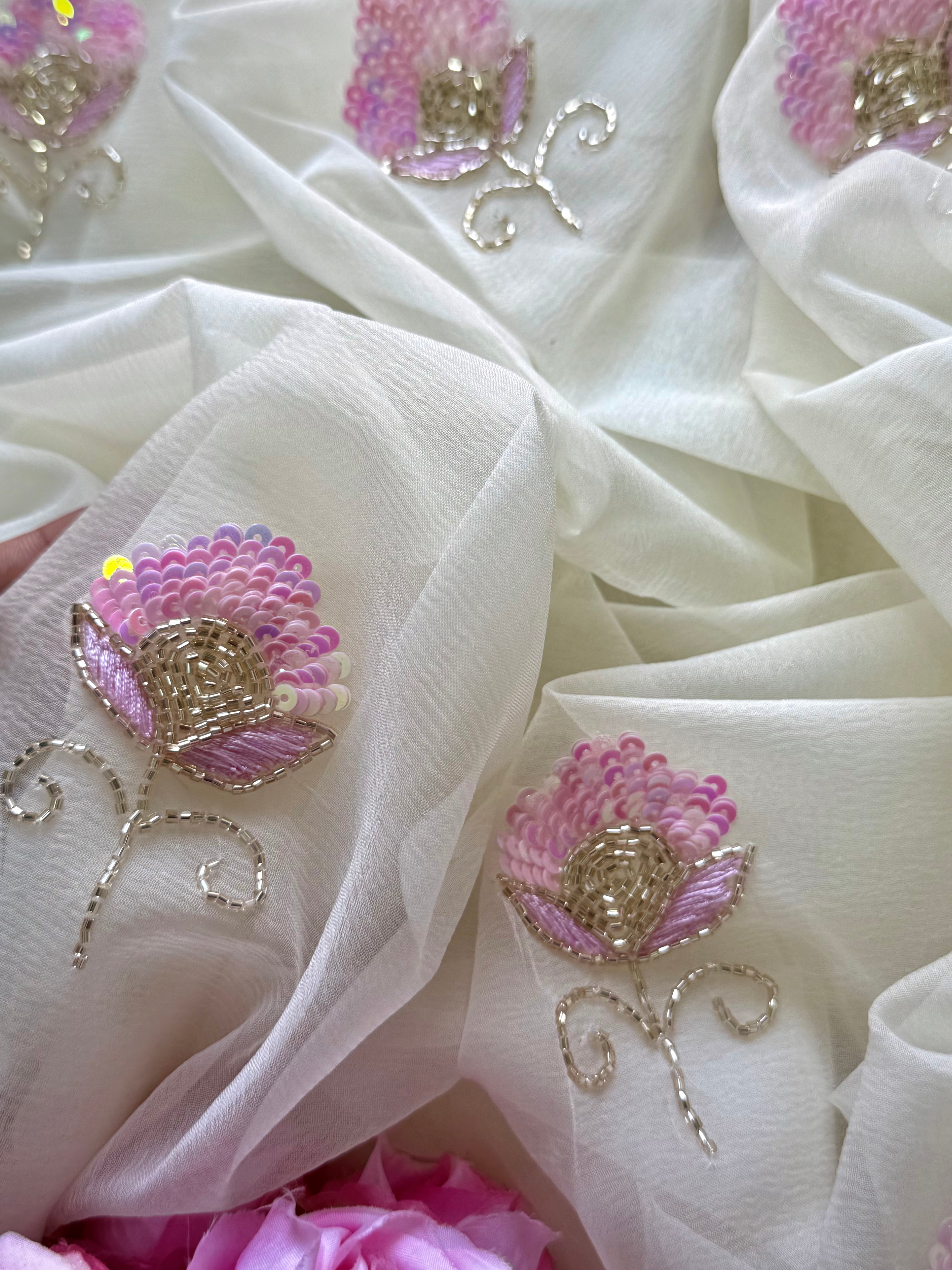 Chandani Chiffon Saree