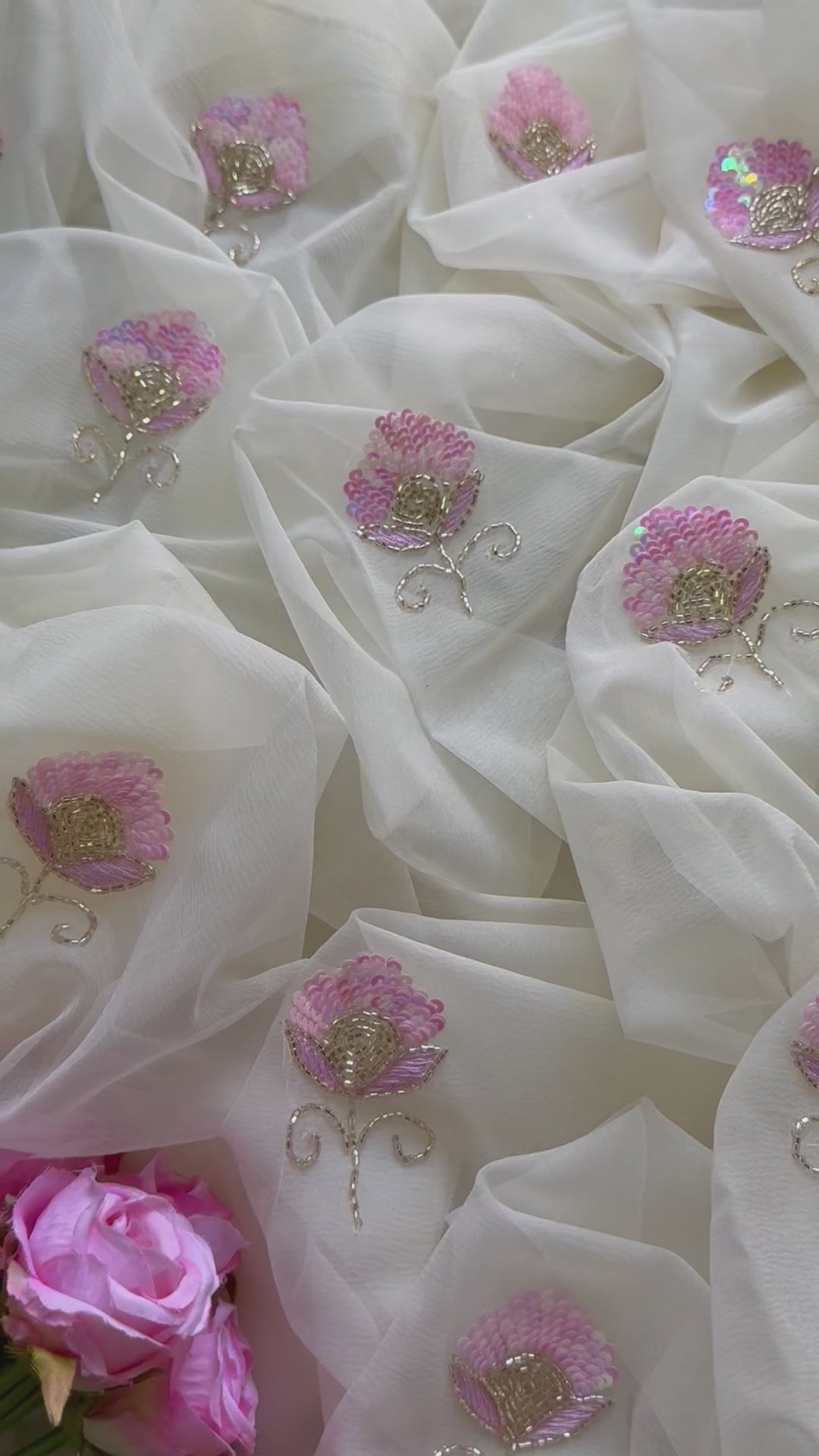 Chandani Chiffon Saree