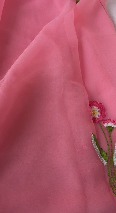 Floral resham motifs