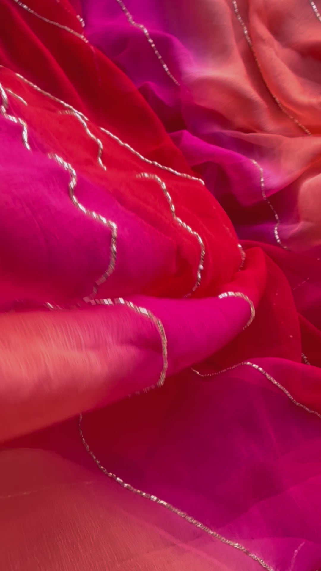 Color bloom chiffon